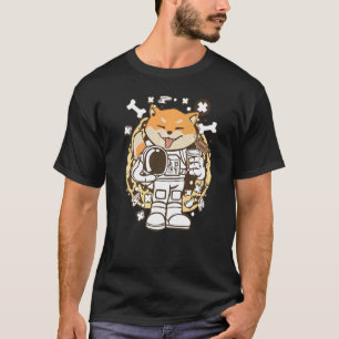 Doge Astronaut Shiba Inu To The Moon Outer Space A T-Shirt