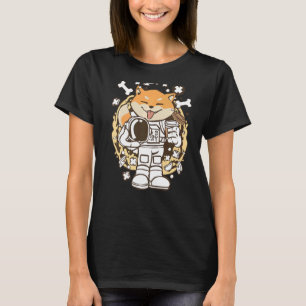 Doge Astronaut Shiba Inu To The Moon Outer Space A T-Shirt