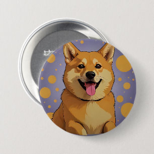 Doge button lover design