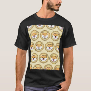 Doge Coin: Crypto Currency Background T-Shirt