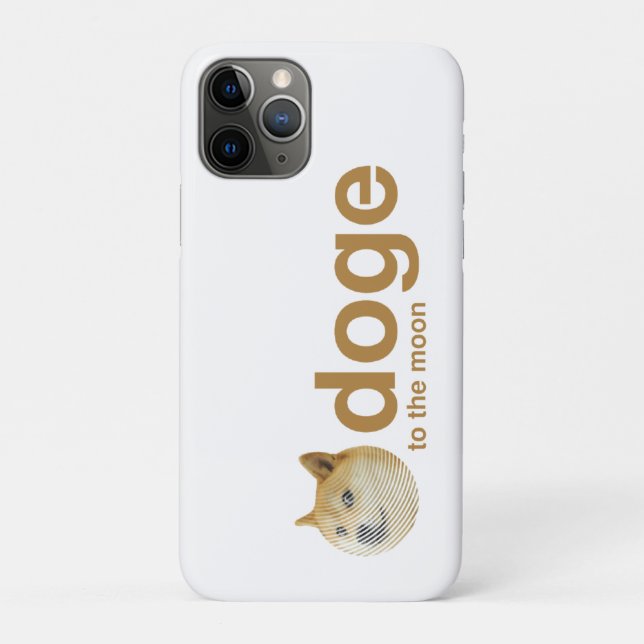 doge, coin, doge coin, dogecoin Case-Mate iPhone case (Back)