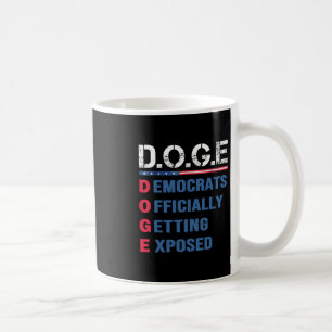 Doge D.o.g.e Department Of Government Efficiency M Coffee Mug