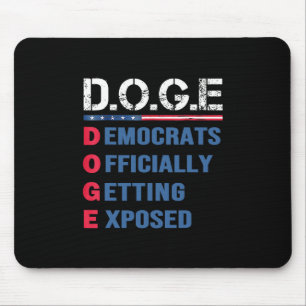 Doge D.o.g.e Department Of Government Efficiency M Mouse Mat