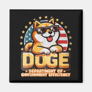 Doge D.o.g.e. Department Of Government Efficiency Magnet