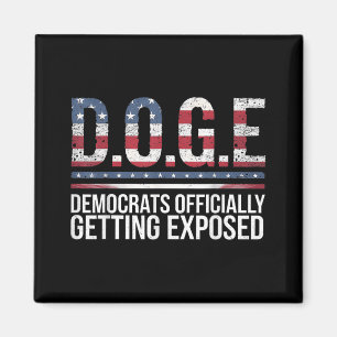 Doge D.o.g.e. Department Of Government Efficiency Magnet