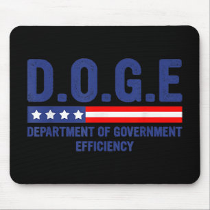 Doge D.o.g.e. Department Of Government Efficiency Mouse Mat