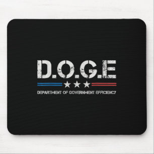 Doge D.o.g.e. Department Of Government Efficiency Mouse Mat