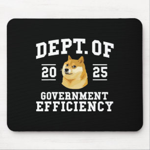 Doge D.o.g.e Department Of Government Efficiency T Mouse Mat