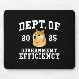 Doge D.o.g.e Department Of Government Efficiency T Mouse Mat
