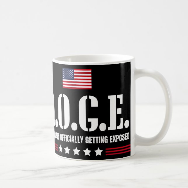 Doge Democrats Officially Getting Exposed _6  Coffee Mug (Right)