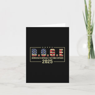 Doge Democrats Officially Getting Exposed Trump 20 Card