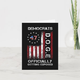 Doge Democrats Officially Getting Exposed Trump 20 Card