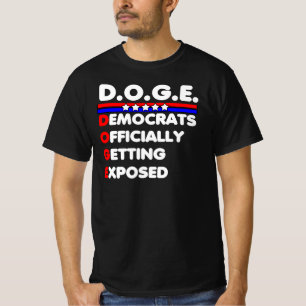 DOGE Democrats Officially Getting Exposted t-shirt