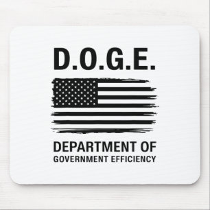 Doge Department Of Government Efficiency 4 Mouse Mat