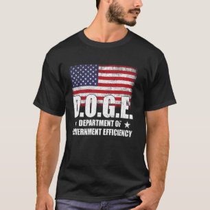 DOGE Department of Government Efficiency D.O.G.E. T-Shirt
