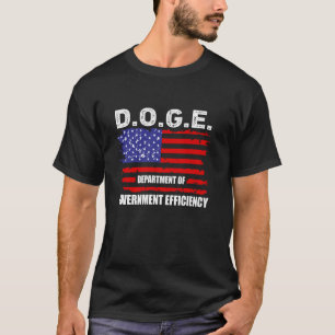 DOGE Department of Government Efficiency D.O.G.E.  T-Shirt