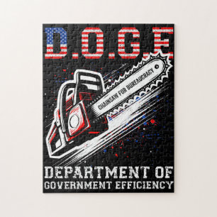 DOGE Department Of Government Efficiency Jigsaw Puzzle