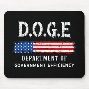 Doge Department Of Government Efficiency Mouse Mat