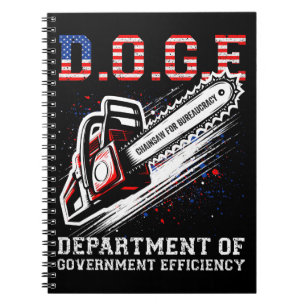 DOGE Department Of Government Efficiency Notebook