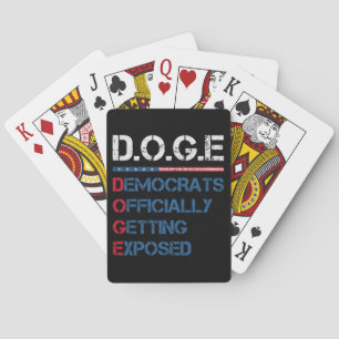 DOGE Department Of Government Efficiency Playing Cards