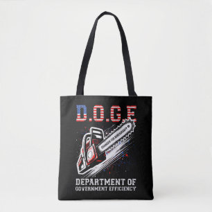 DOGE Department Of Government Efficiency Tote Bag