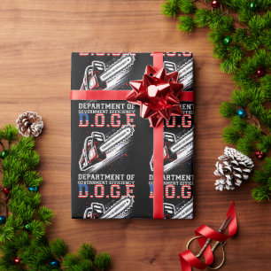 DOGE Department Of Government Efficiency Wrapping Paper