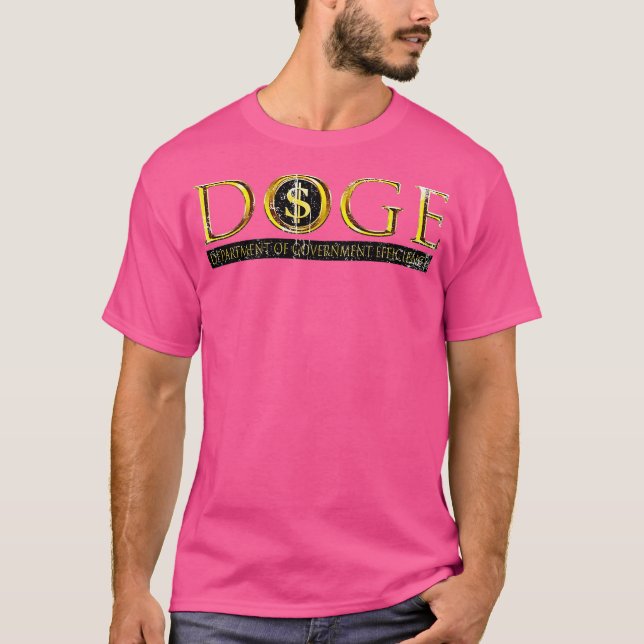 DOGE Departmet of Government Efficiency T-Shirt (Front)