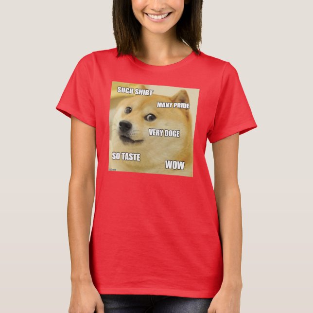 doge dog T-Shirt (Front)
