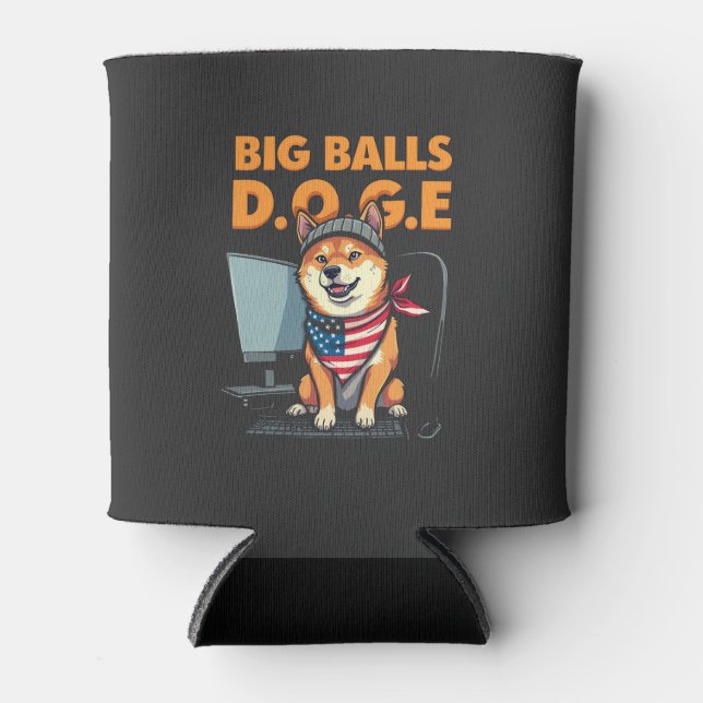 Doge epartment of government Efficiency  Can Cooler (Front)