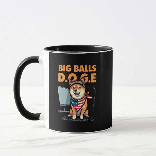 Doge epartment of government Efficiency  Mug (Left)
