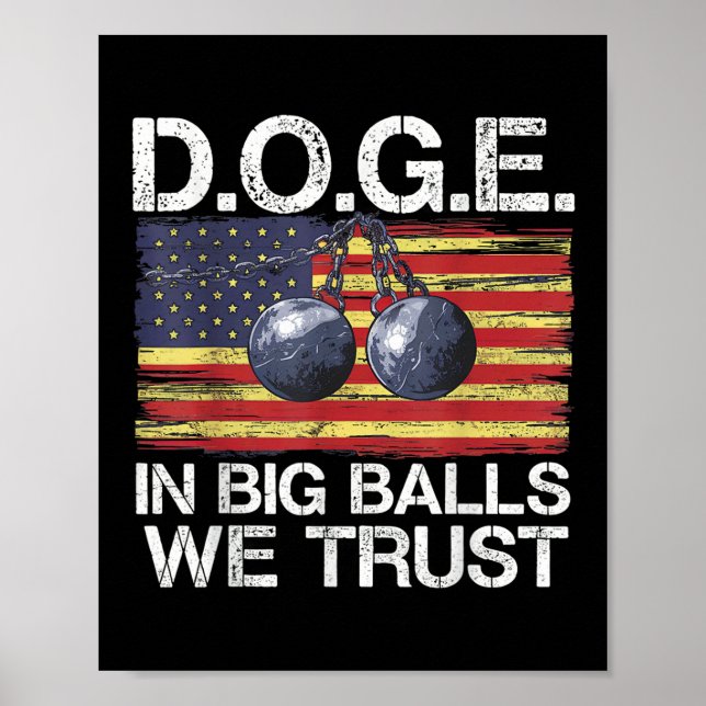 Doge In We Trust  Poster (Front)