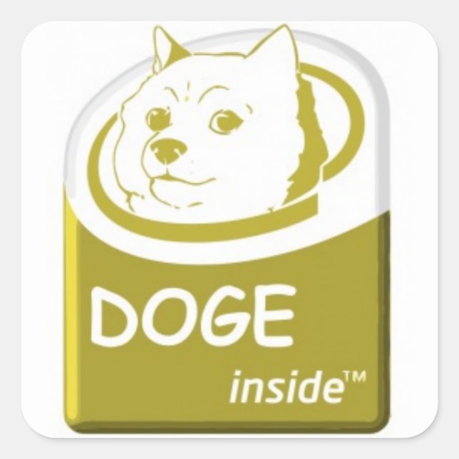 Doge Inside Sticker (Front)
