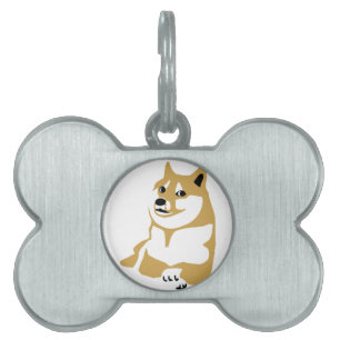 Doge - internet meme pet tag