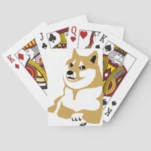 Doge - internet meme playing cards