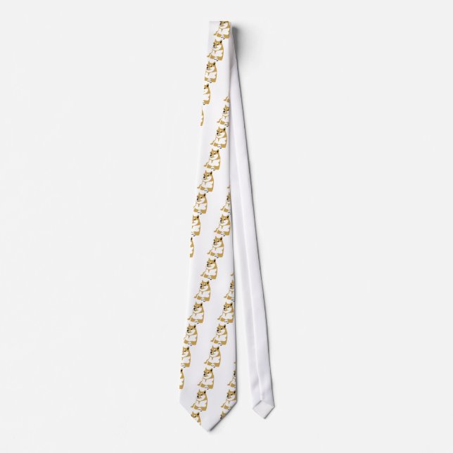 Doge - internet meme tie (Front)