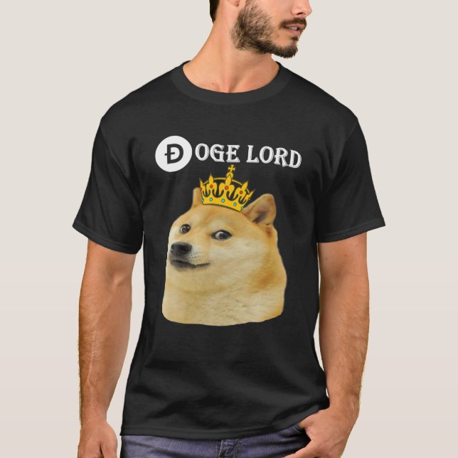 Doge Meme Coin Crypto Funny Doge Army T-Shirt (Front)