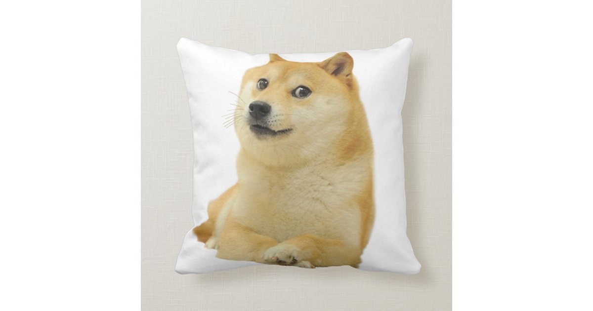 doge meme - doge-shibe-doge dog-cute doge cushion | Zazzle.co.uk