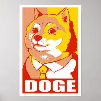 DOGE MEME POSTER