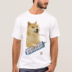 Doge Playing Melodica T-Shirt