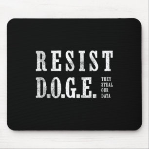 Doge Resist D.o.g.e. Mouse Mat