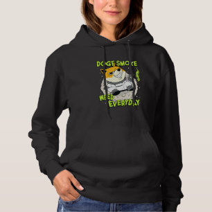 Doge Smoke Weed Everyday - Dogecoin Shiba Dog Hoodie