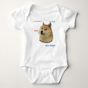 Doge.  So Shibe Baby Bodysuit