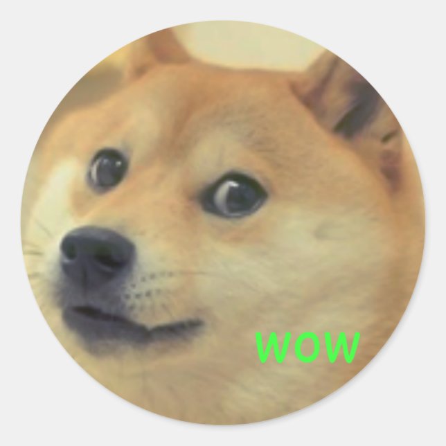 Doge sticker (Front)