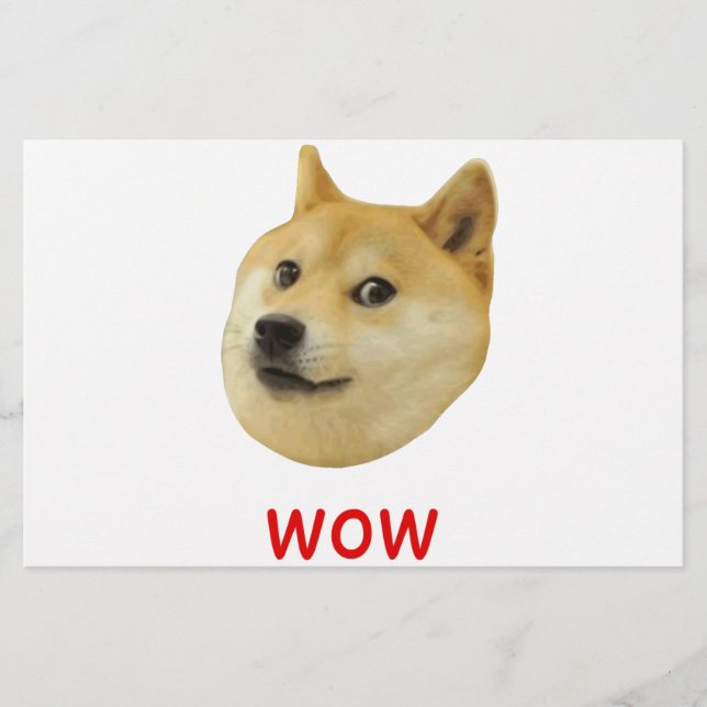 Doge Very Wow Much Dog Such Shiba Shibe Inu (Front)