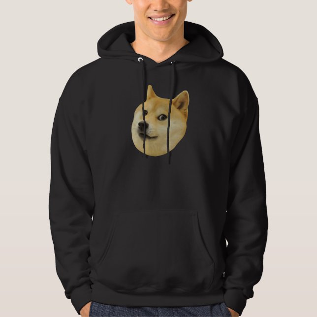 Doge Very Wow Much Dog Such Shiba Shibe Inu Hoodie (Front)