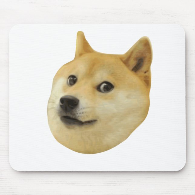 Doge Very Wow Much Dog Such Shiba Shibe Inu Mouse Mat (Front)