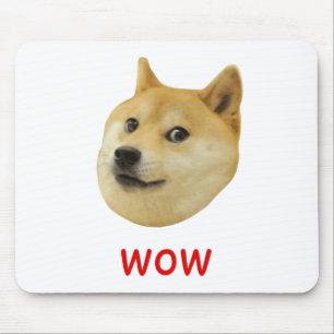 Doge Very Wow Much Dog Such Shiba Shibe Inu Mouse Mat