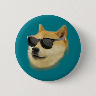 Doge With It 6 Cm Round Badge