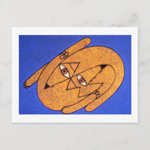 DogEatDog Postcard from Denis Gaston Art
