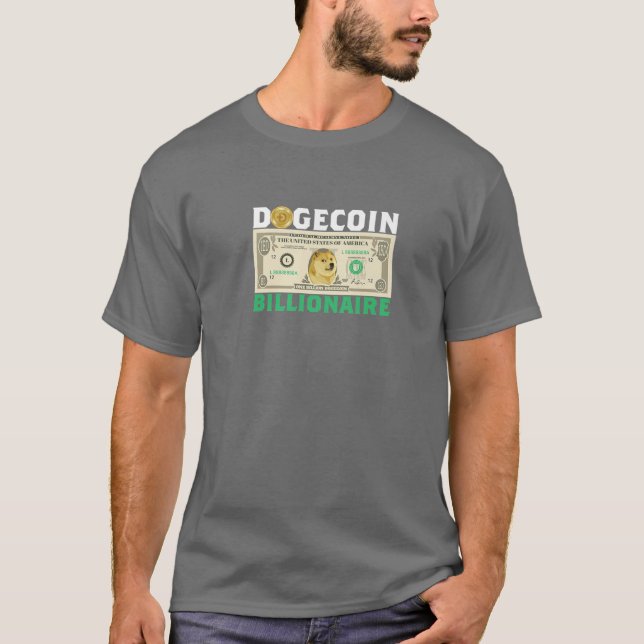 Dogecoin Billionaire T-Shirt (Front)